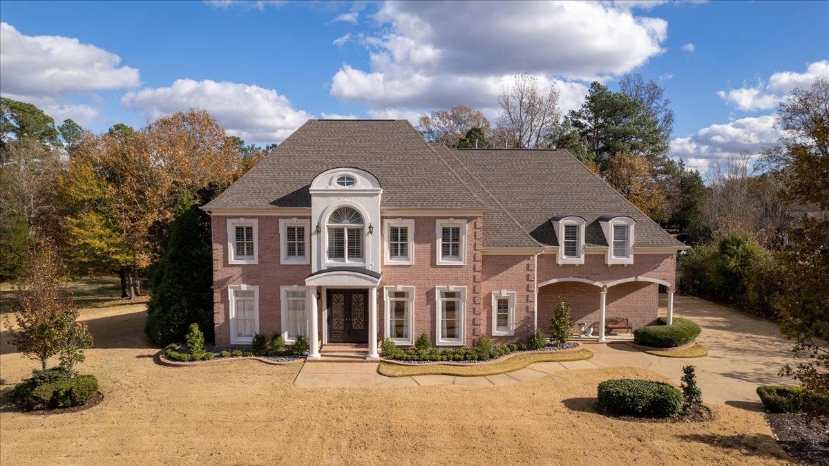 View of french country home