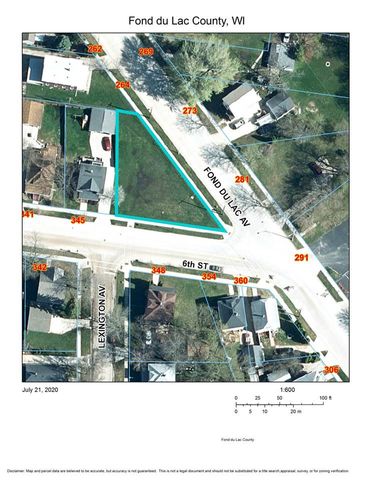 Map of Parks and Facilities - Fon du Lac Park