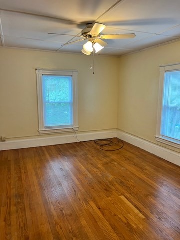 wooden floor in an empty room