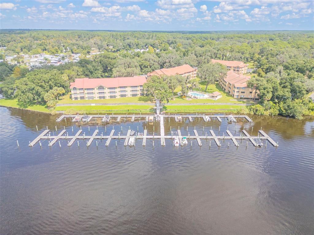 Aerial View of Sportsmans Lodge