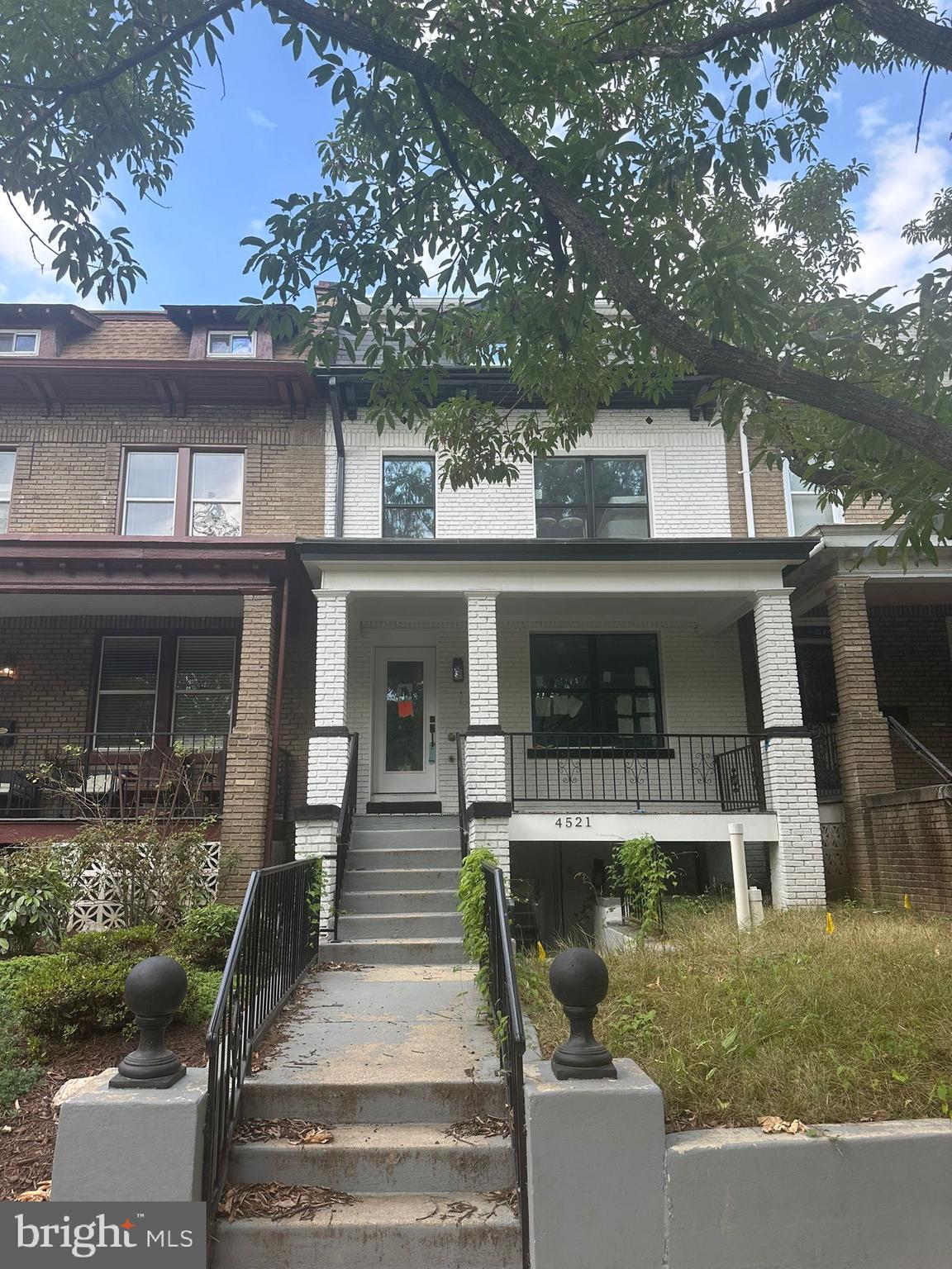 front view of house with a yard