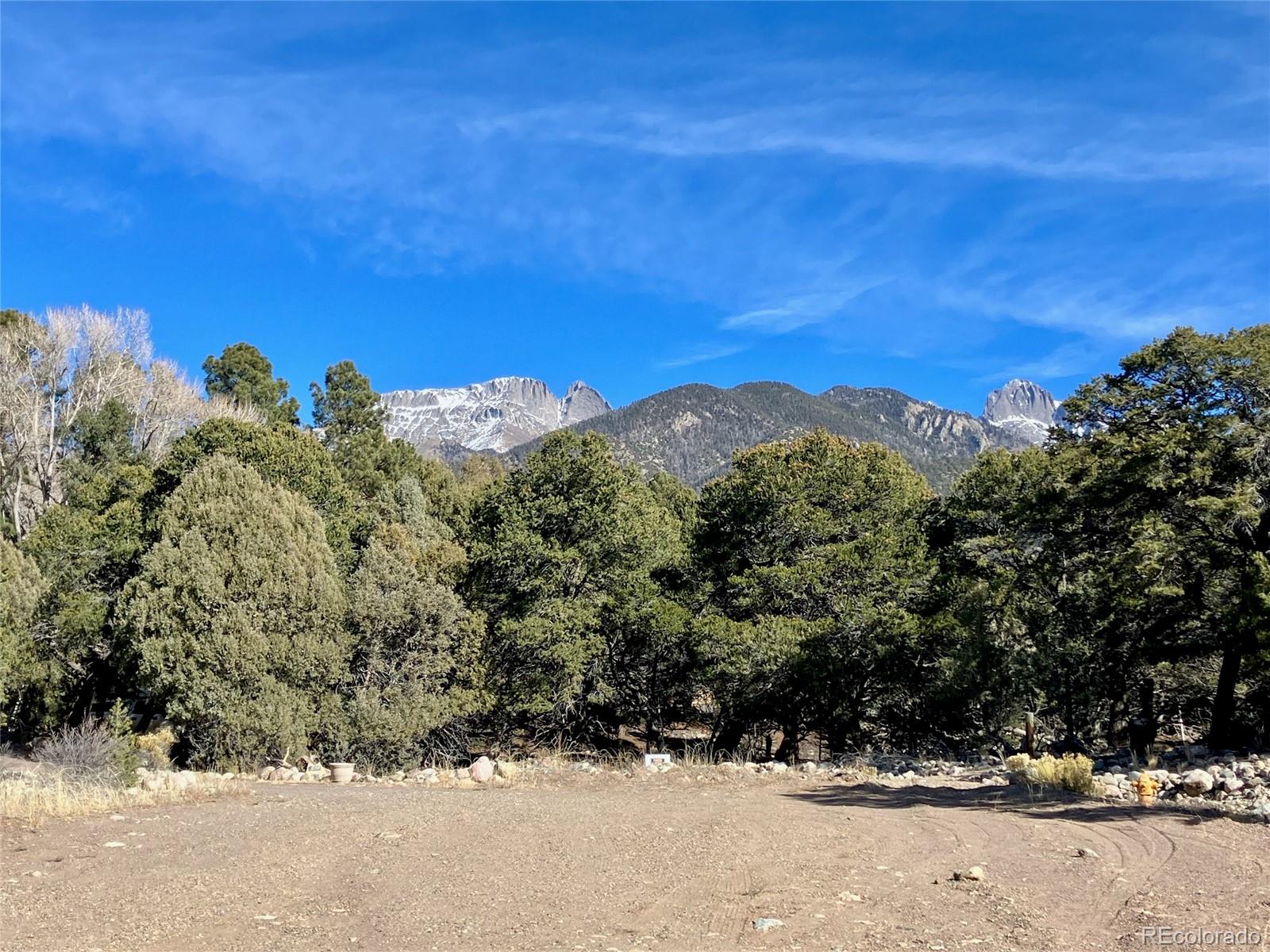 a view of a bunch of trees