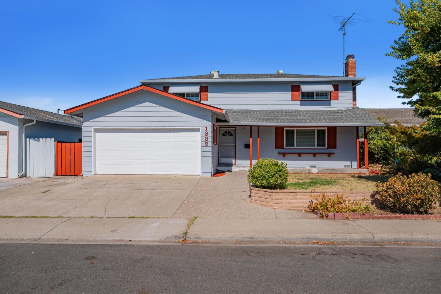 front view of a house