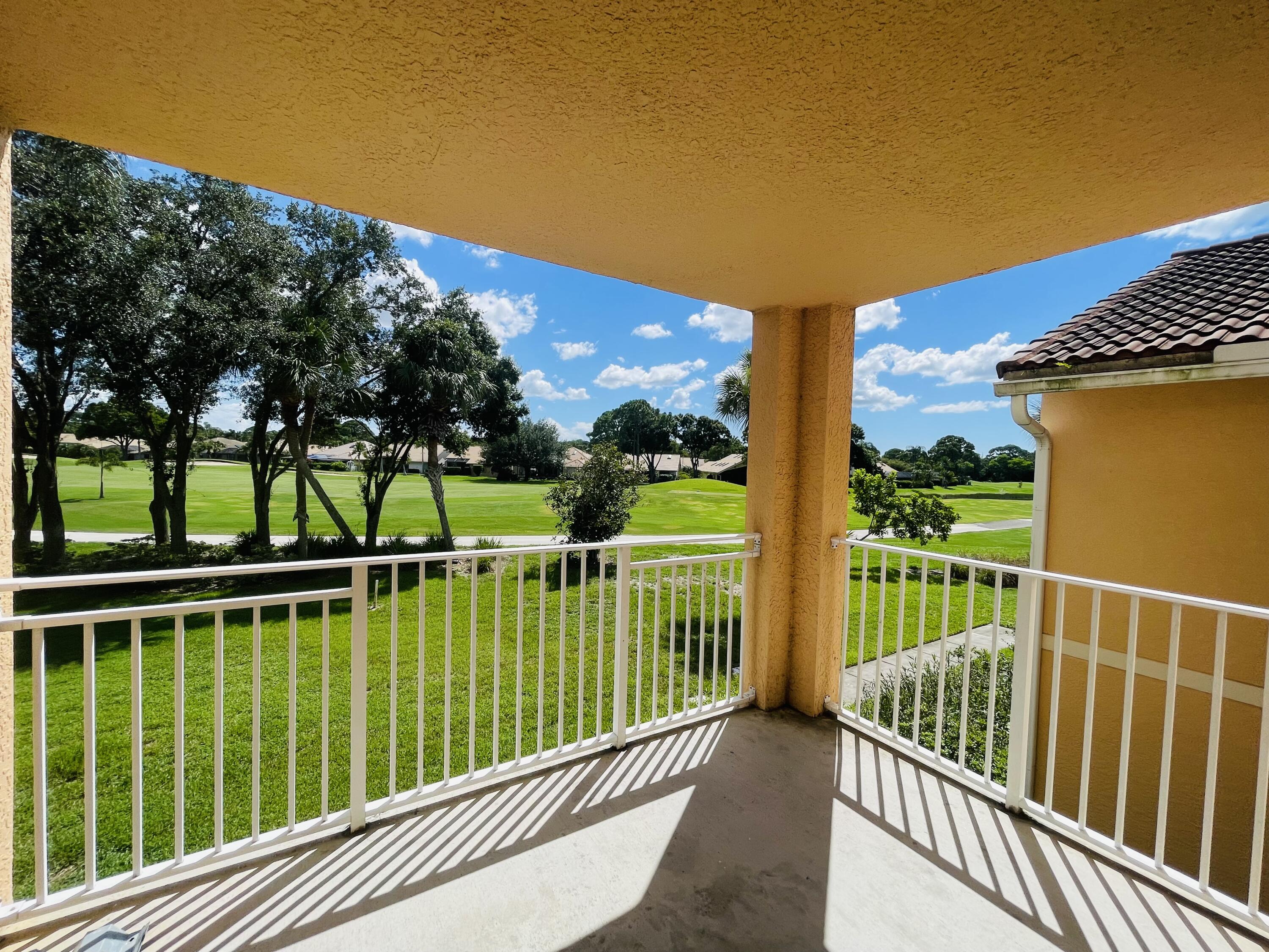 a view of a roof deck