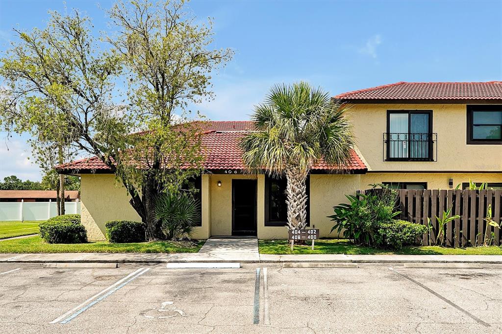 front view of a house