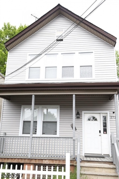 a side view of a house