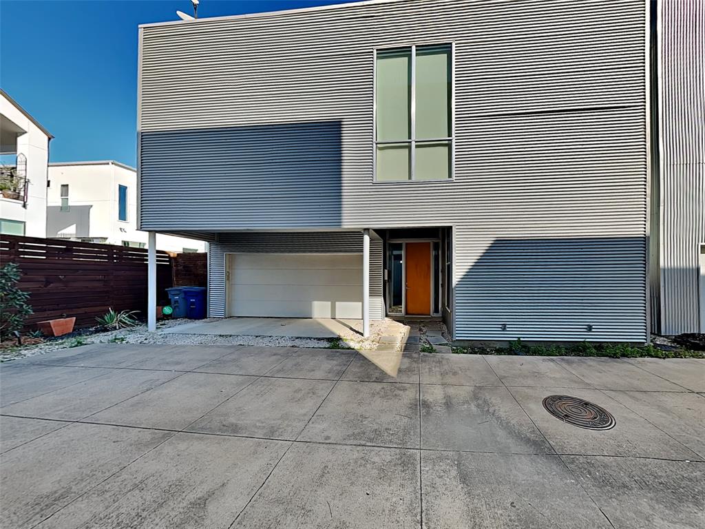 a view of a house with a patio