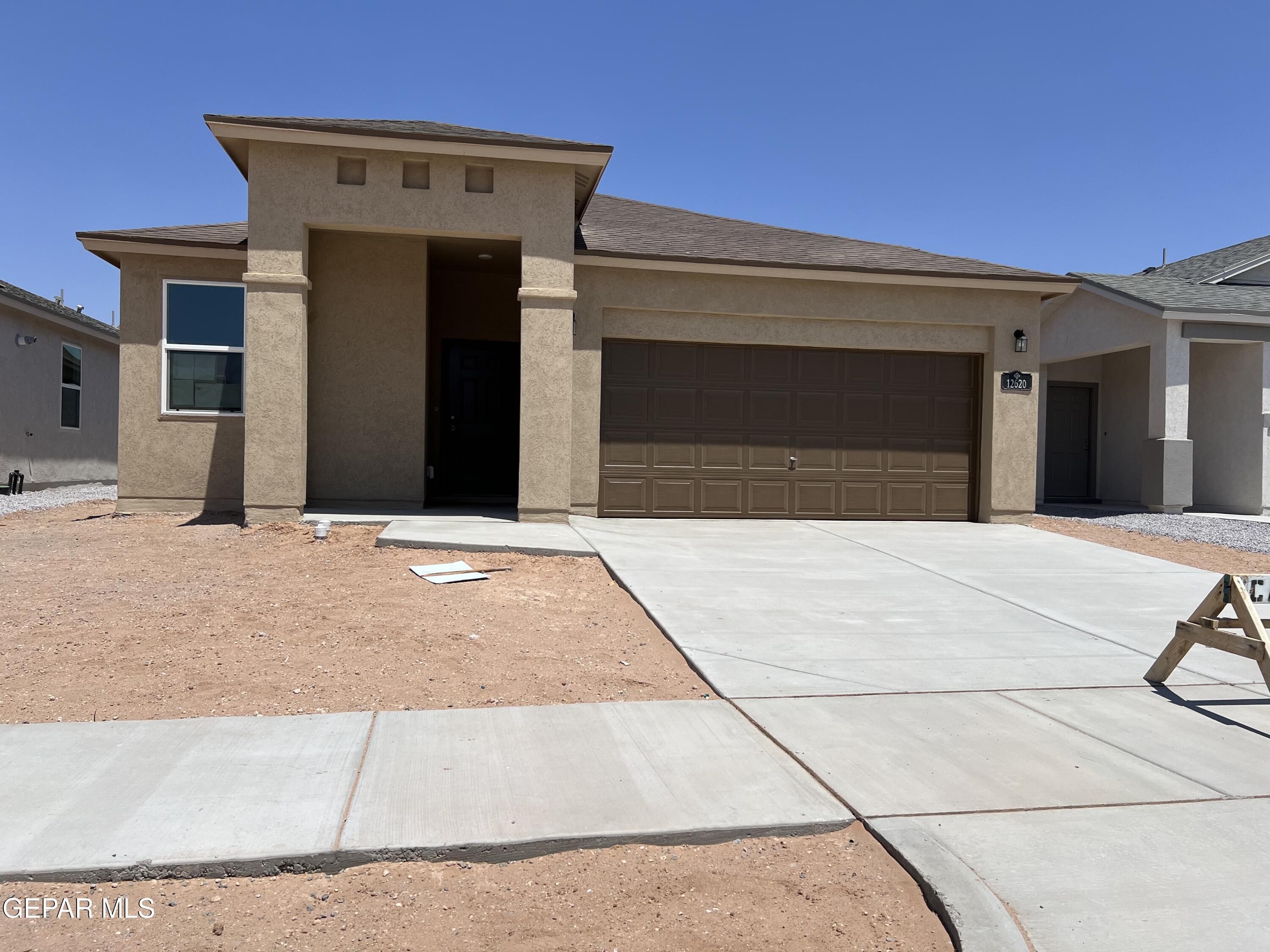 a view of a house with a outdoor space