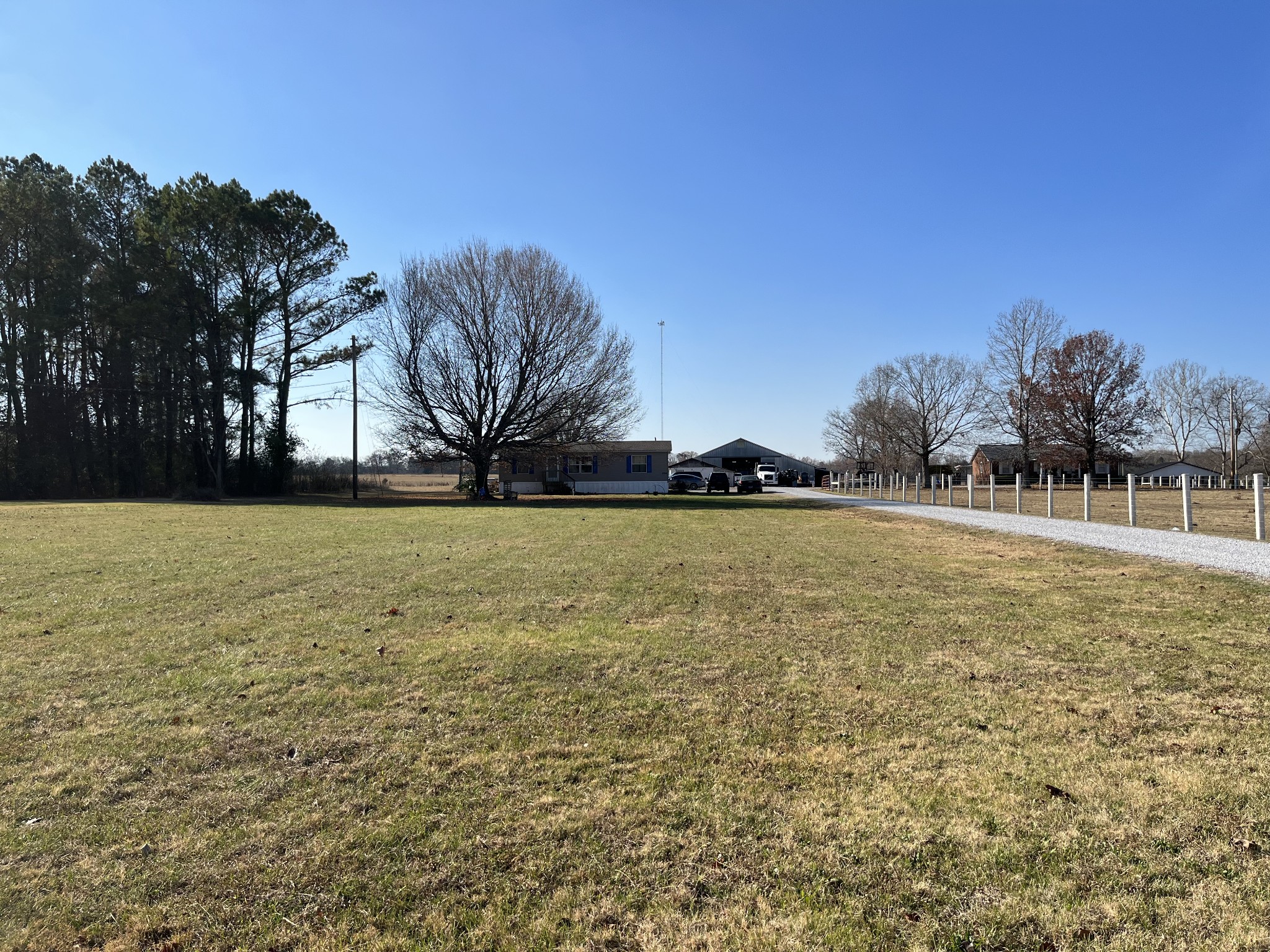 a view of outdoor space with trees