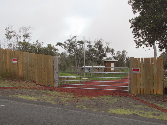 a view of backyard with green space