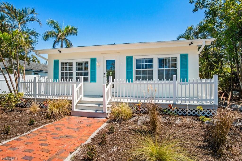 front view of a house with a porch