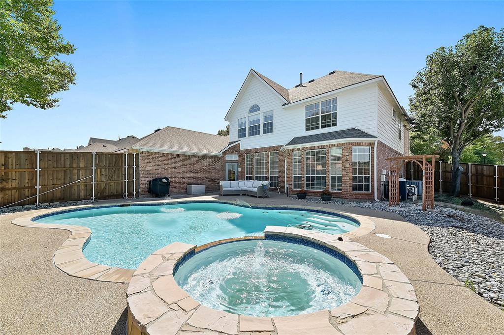 a view of a house with a swimming pool