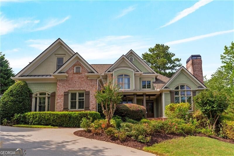 front view of house with a yard