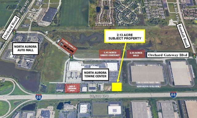 $463,914 | Lot 5 Towne Center Drive | North Aurora