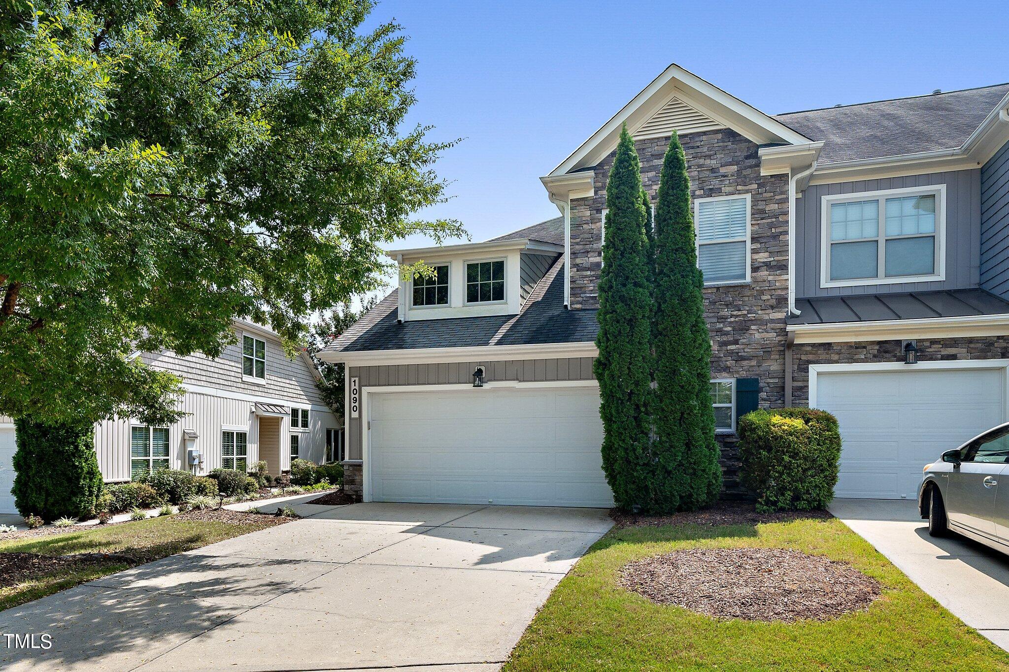 a view of a house with a patio