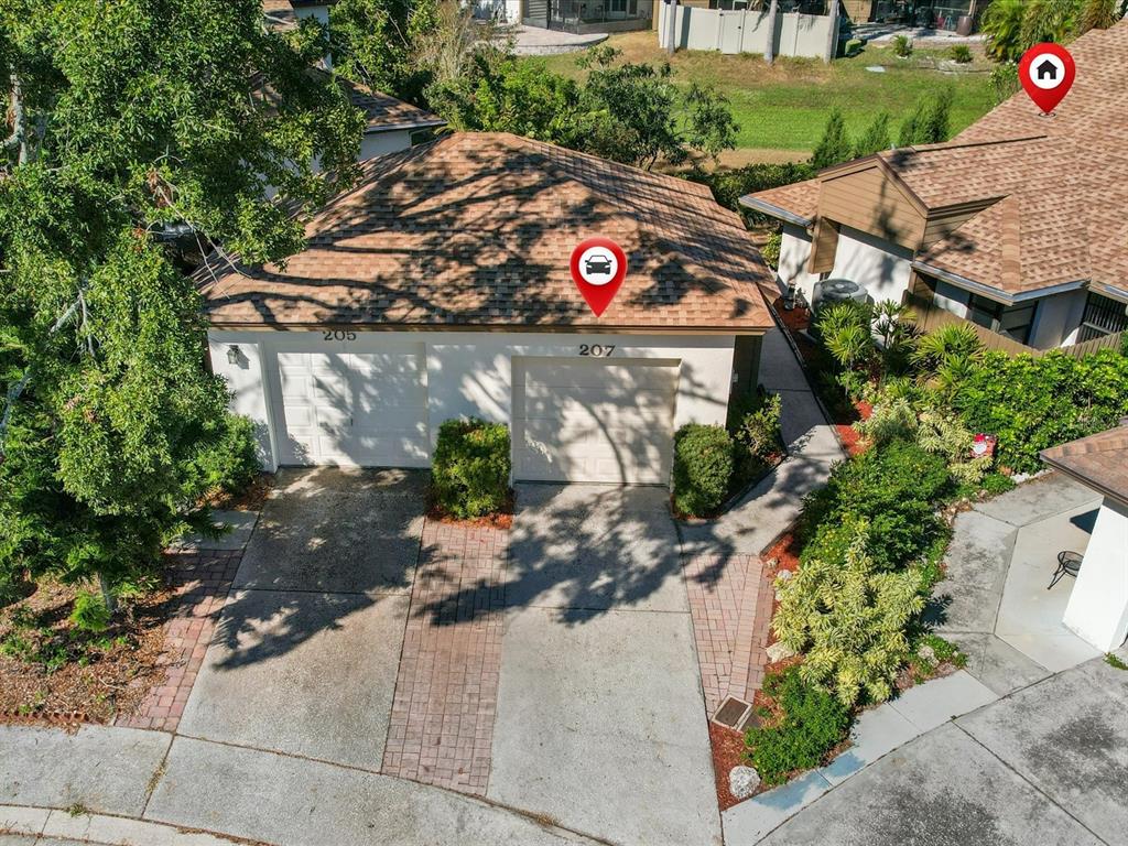 a view of outdoor space and yard