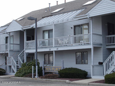 a front view of a house with balcony