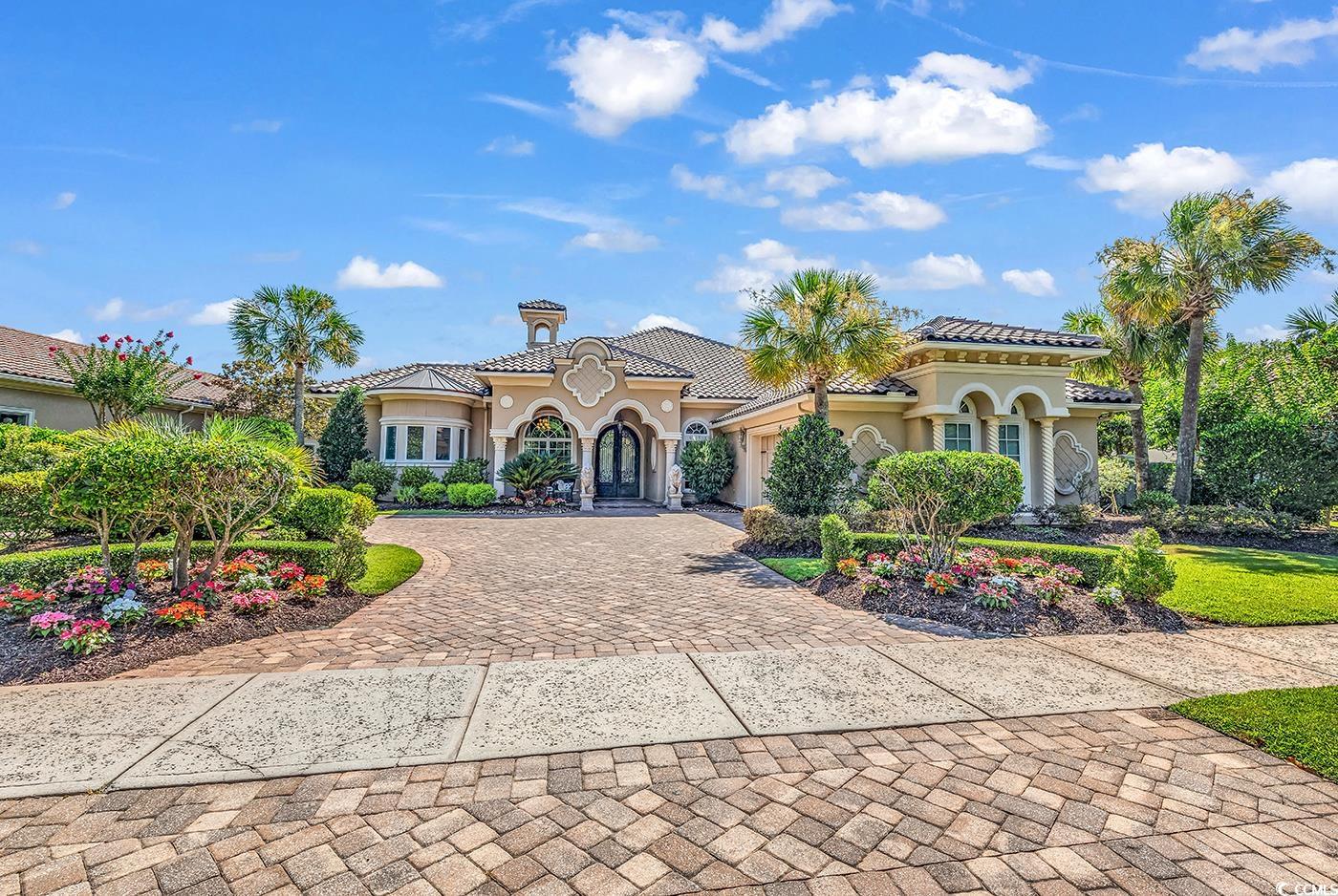 View of mediterranean / spanish house