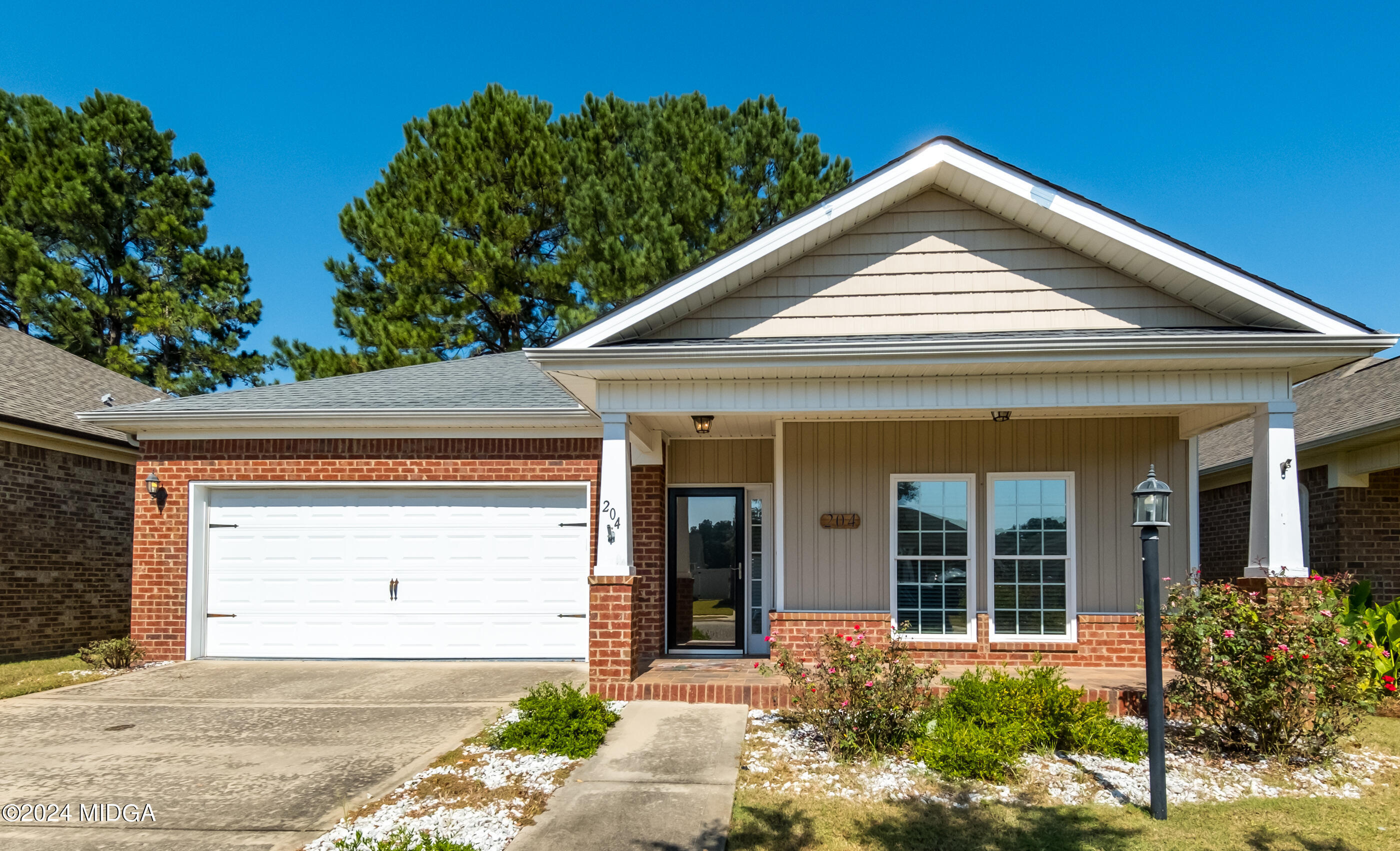 front view of a house