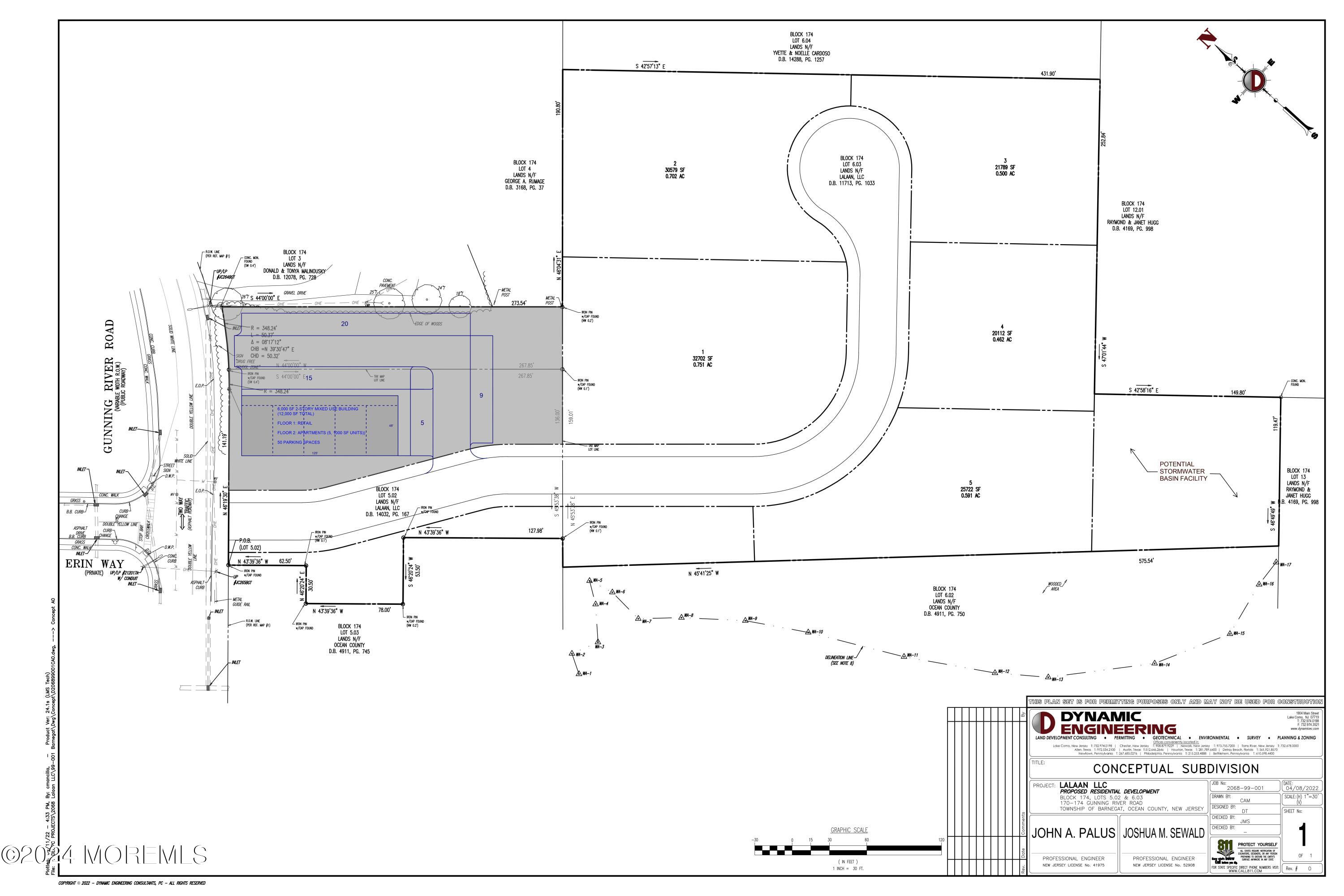 dynamic engineers conceptual subdivision