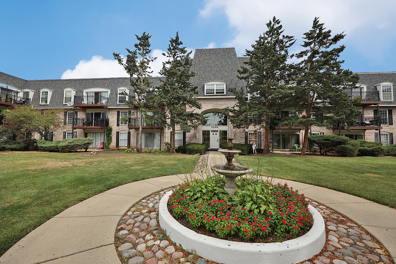 a view of a house with a swimming pool