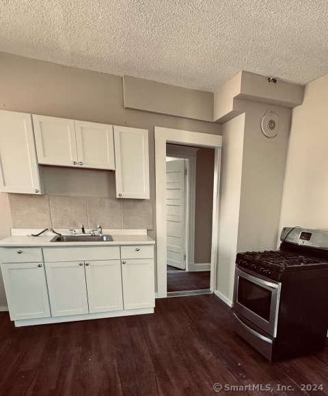 a kitchen with stainless steel appliances granite countertop a stove and a sink