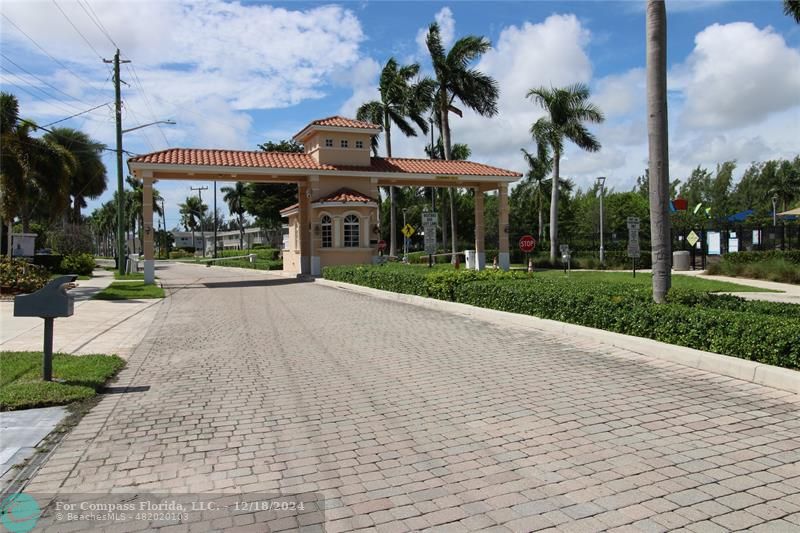 GATE AT THE ENTRANCE