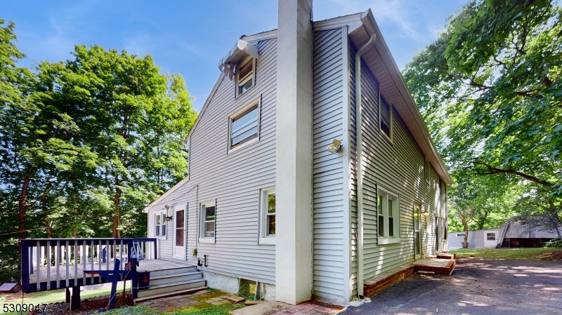 a view of a house with a patio