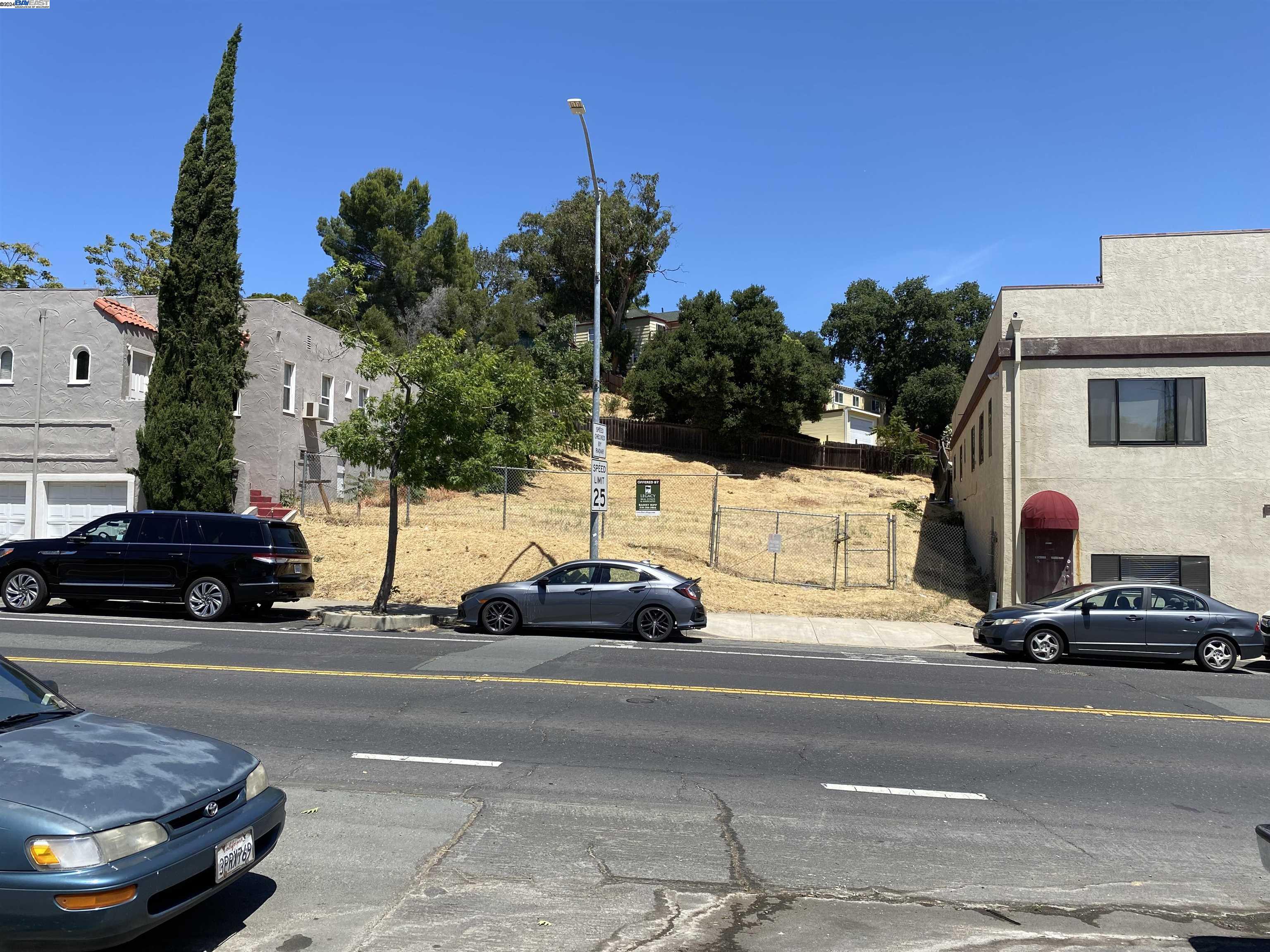 a cars parked on the side of a street