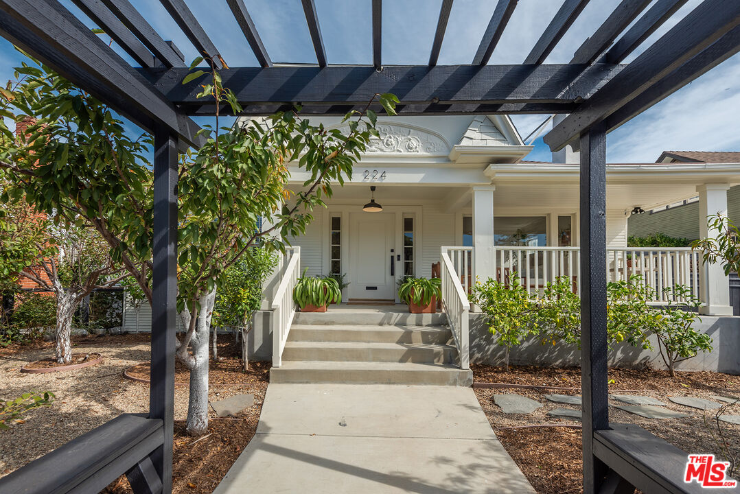 a front view of a house with a porch