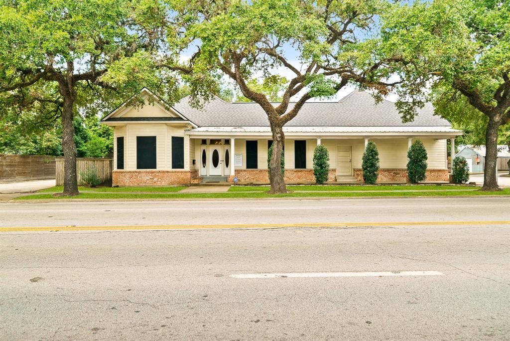 front view of house with a street