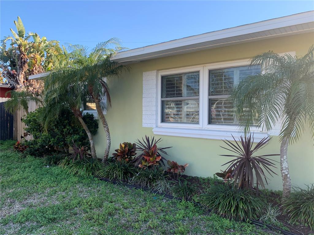 a front view of a house having yard