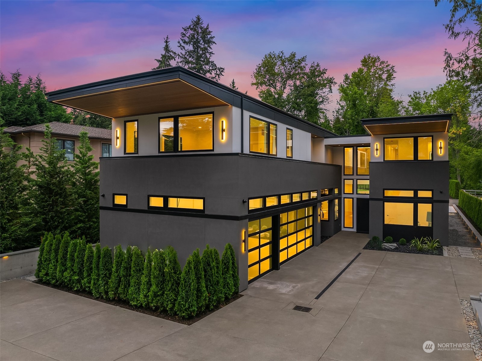 a front view of a house with balcony