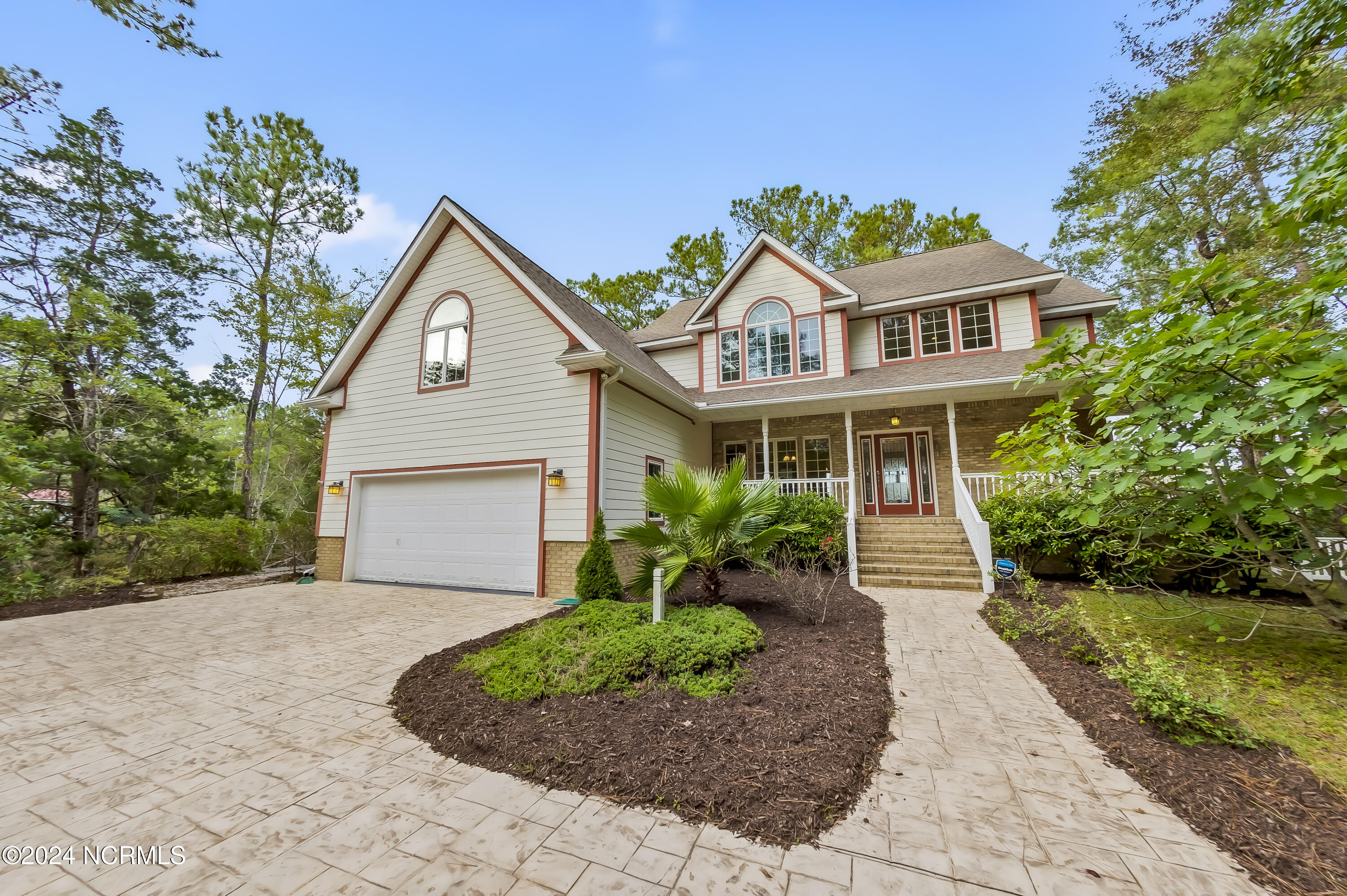 Front view of house