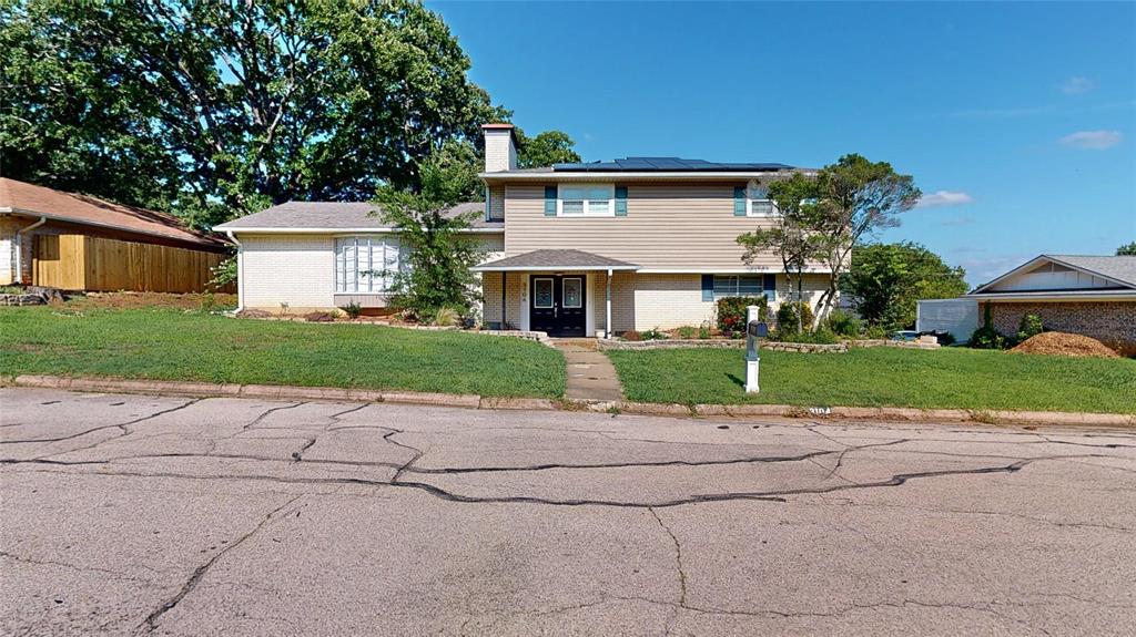 front view of house with a yard