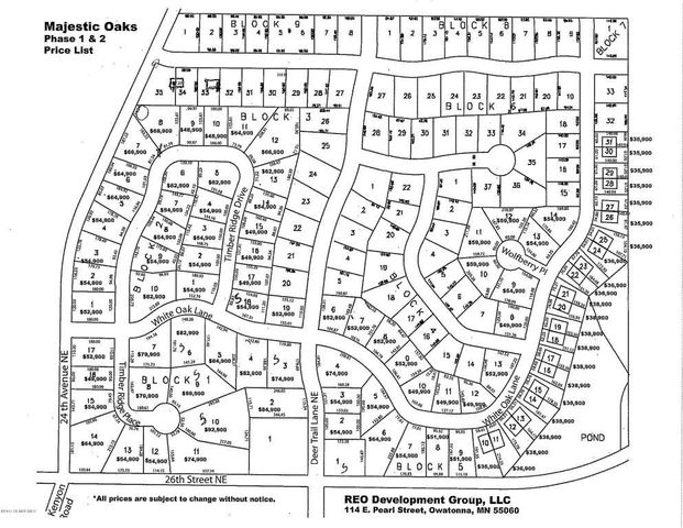 $64,700 | 2881 Timber Ridge Drive Northeast | Owatonna