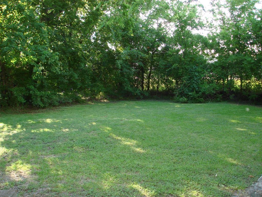 a view of a green yard