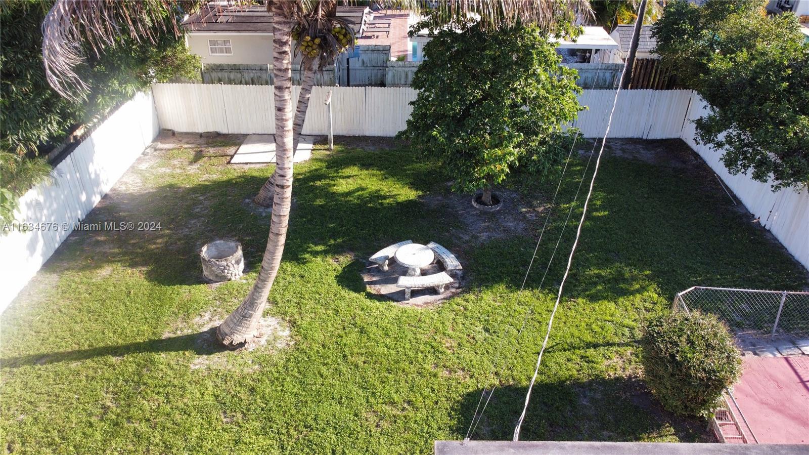 Large Stamped Concrete Driveway.