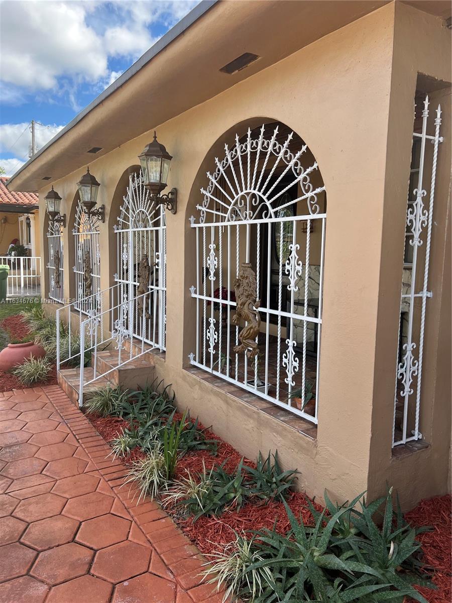 Covered Front Porch.