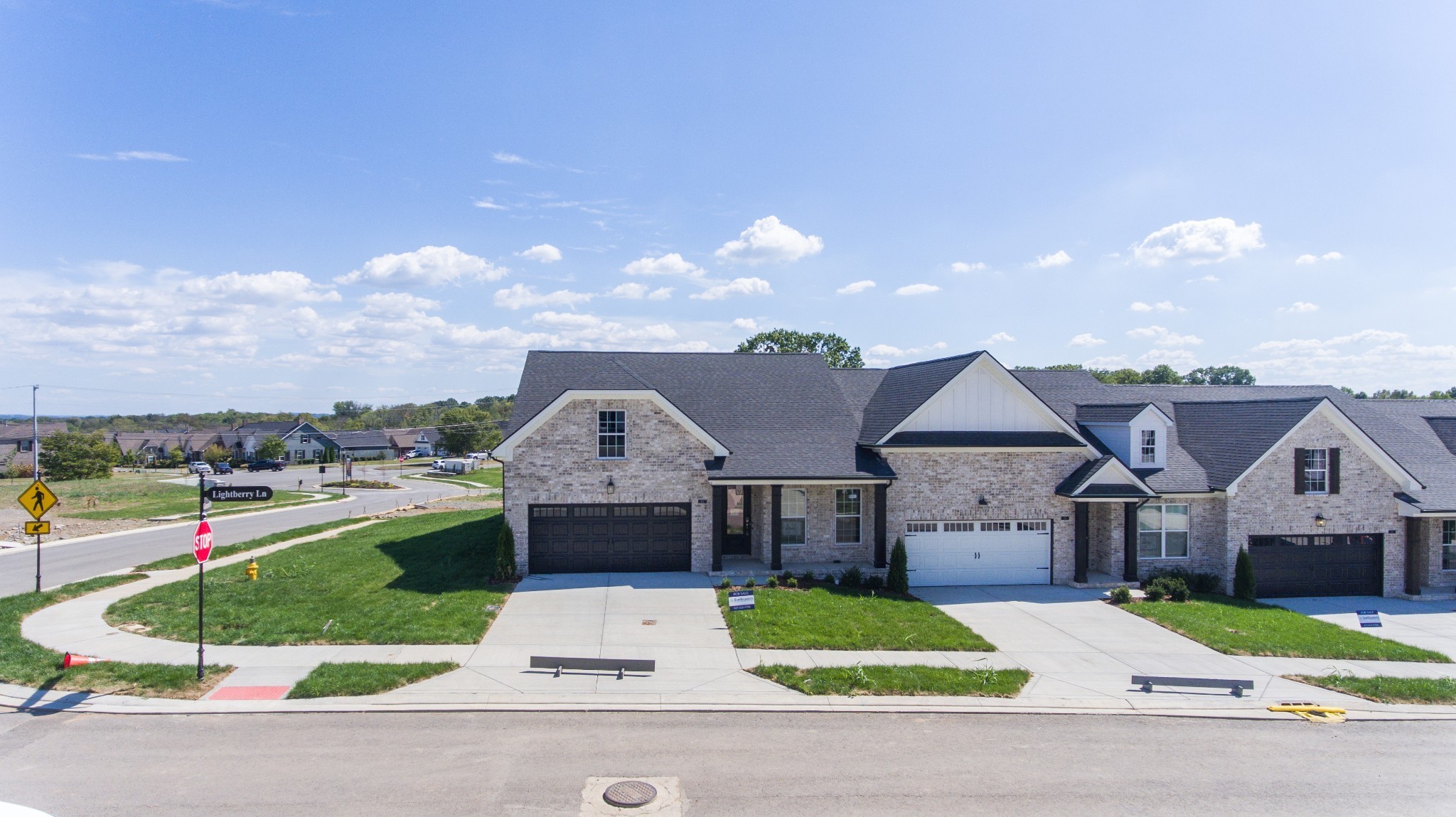 a front view of house with yard