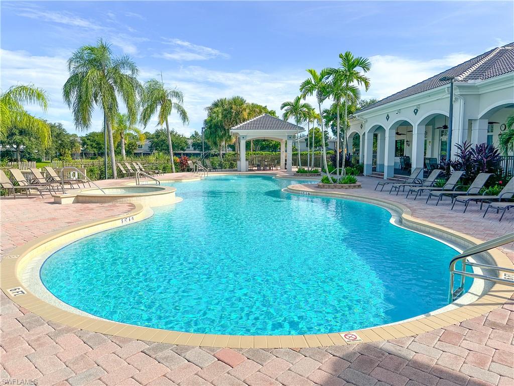 a view of a house with swimming pool