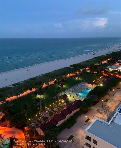 Beach View at Dusk!