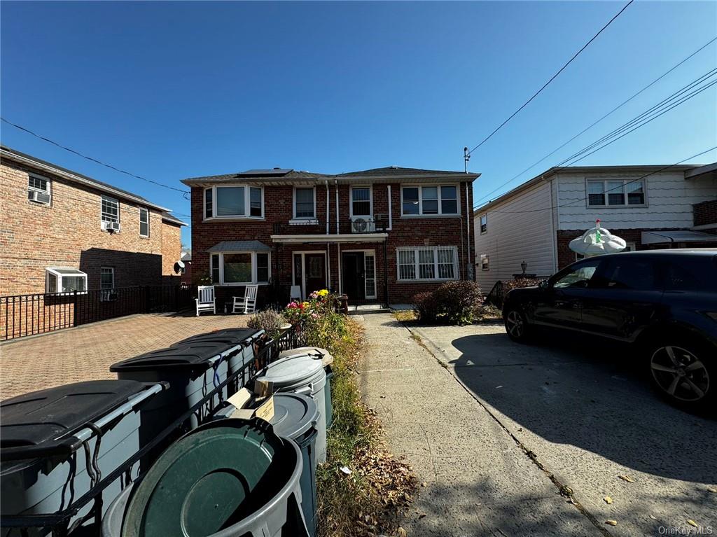 View of rear view of property