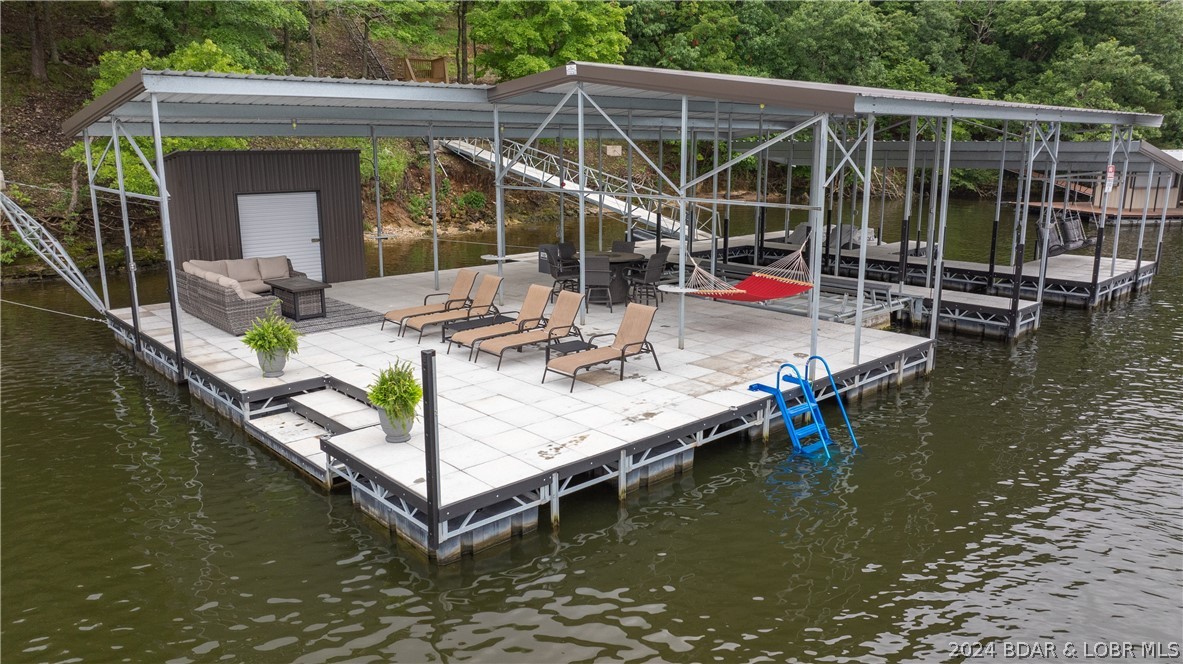 This dock is Unbelievable!  Brand new last Fall. T