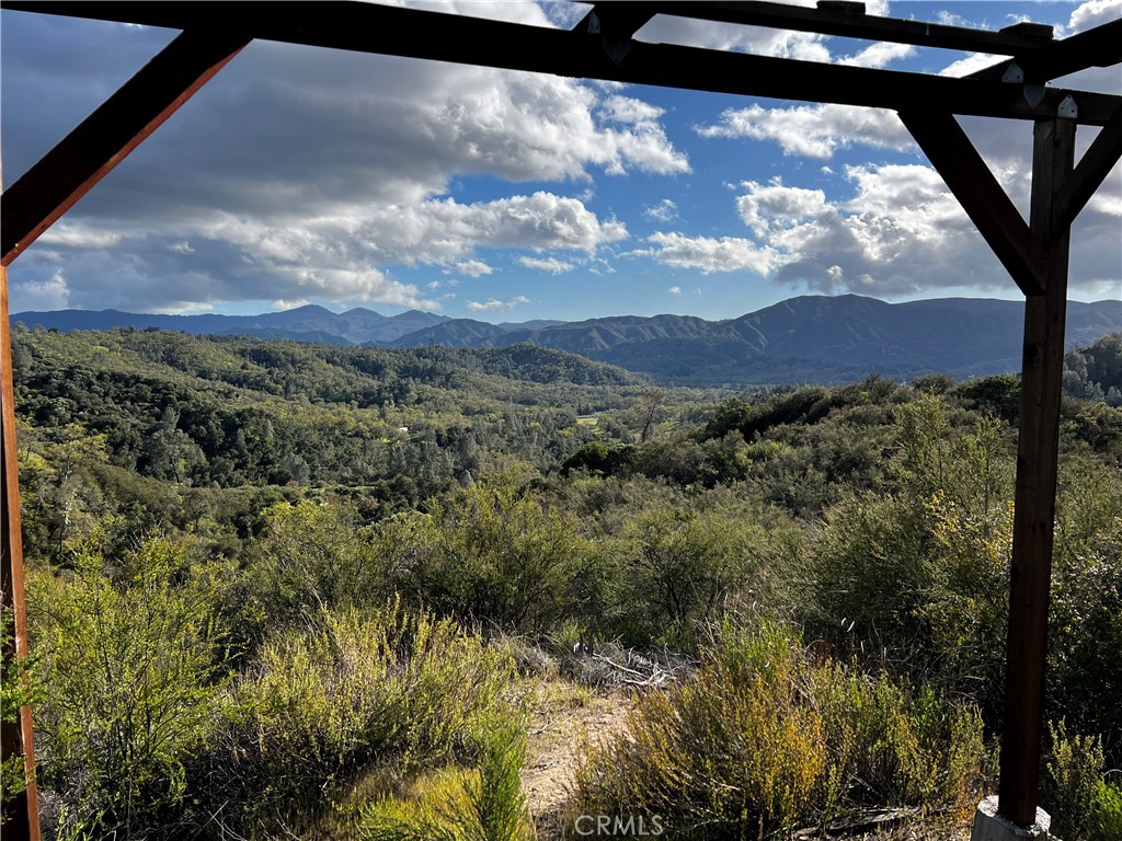 a view of sky from balcony