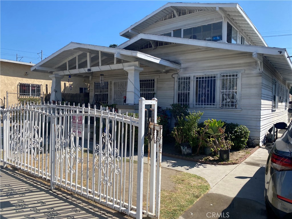 a front view of a house with a porch