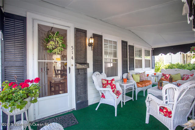 a outdoor space with furniture