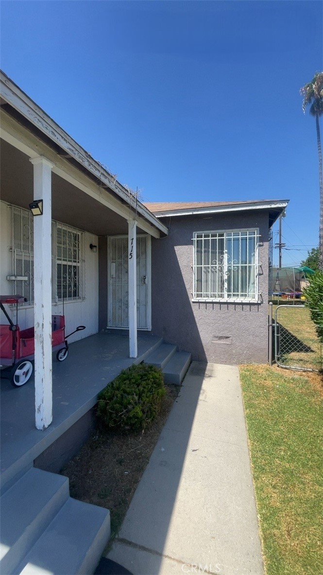 front view of a house