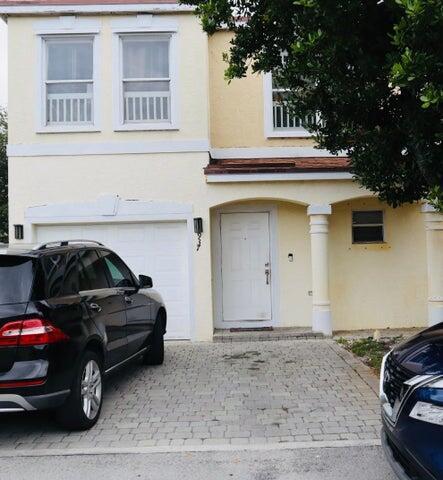 a car parked in front of a house