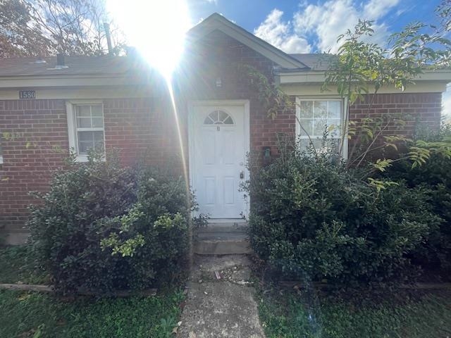 View of entrance to property